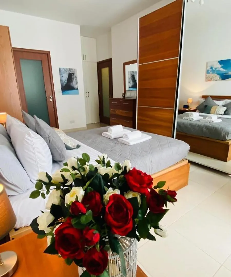 St Julians Cute Holiday Apartment With Side Seaview Saint Julian's